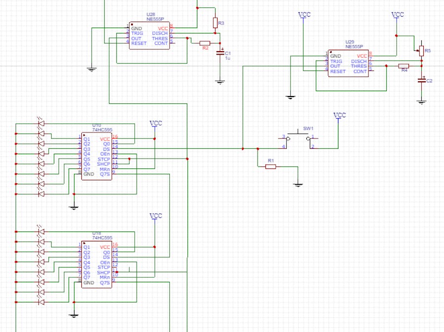 Shift Register Snake