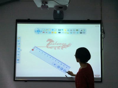 Projector Touch Screen Using Walabot