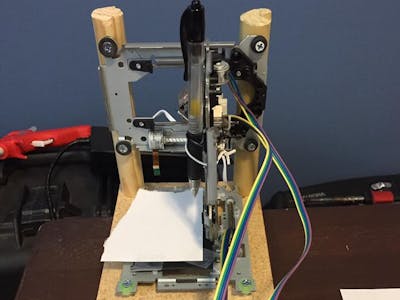 CD-Drive Mini CNC Plotter