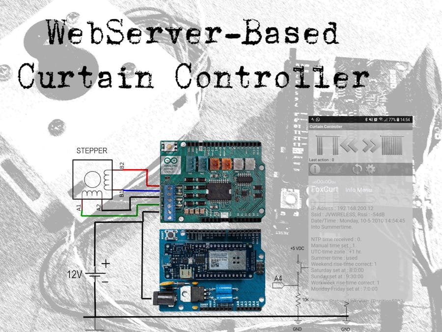 Arduino & Android Curtain Control