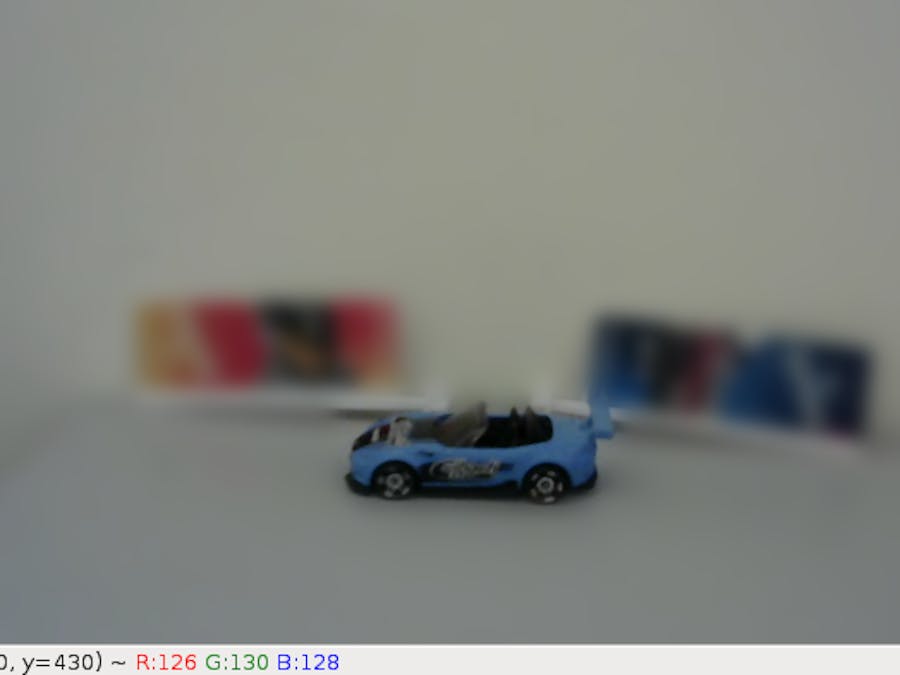 Auto Focus of Detected Object From a Live Stream