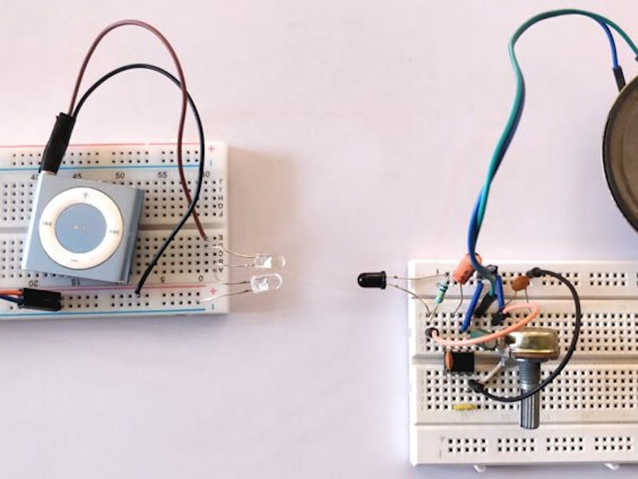 IR-Based Wireless Audio Transmitter and Receiver