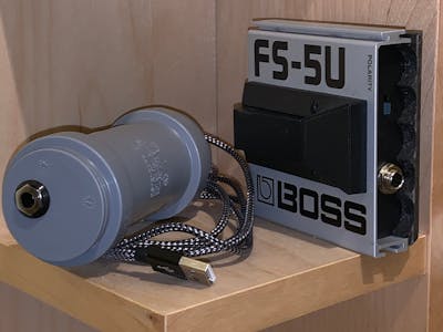 USB Footswitch from Boss FS-5U, 6U and Similar