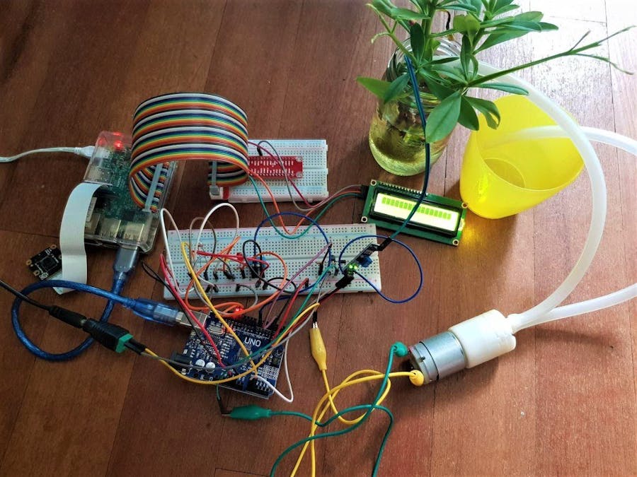 Raspberry Pi Arduino Circuit Diagram