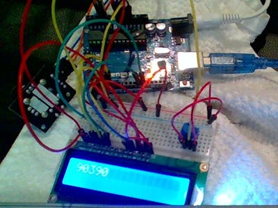 Joystick LCD Tracker