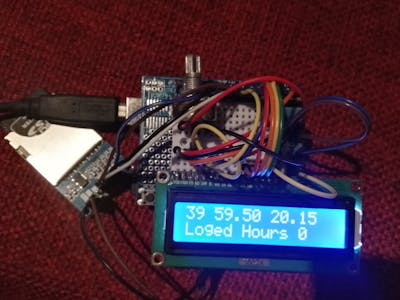 Temperature and Humidity Logger Per Hour