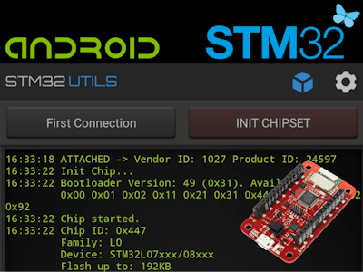 Use Android to Flash STM32 BigClown Modules