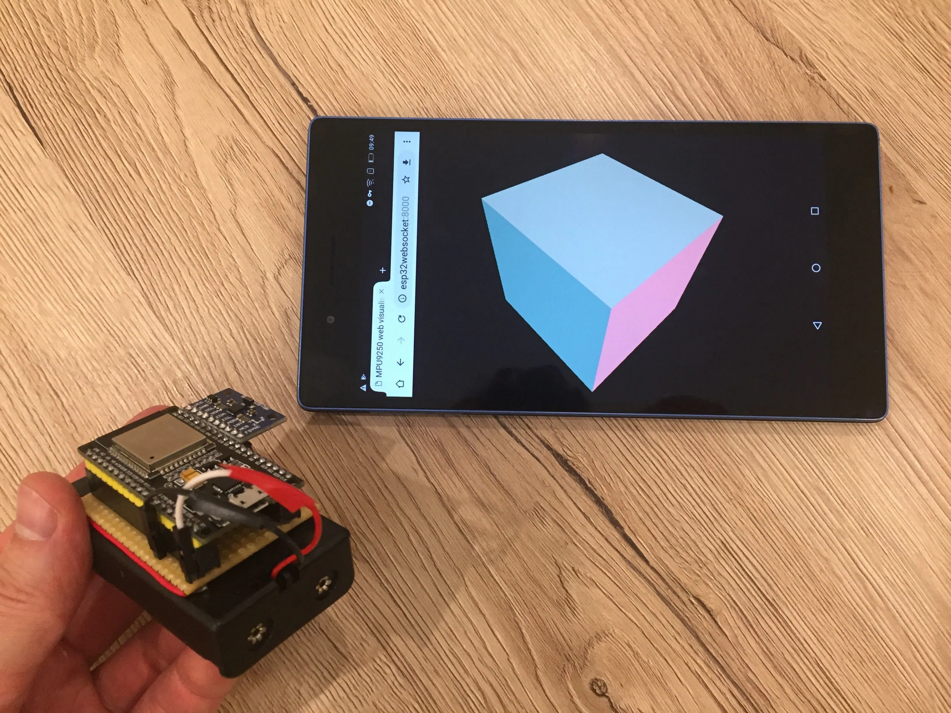 ESP32 + MPU9250: 3D Orientation Visualisation - Hackster.io