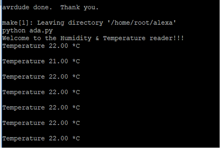 Application Running on the Ultra96
