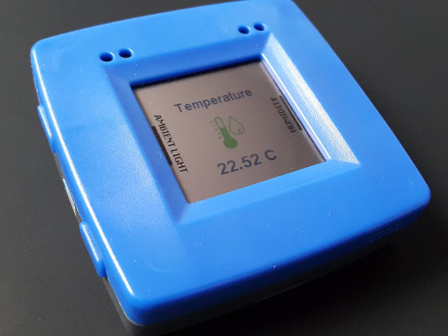 Smart Thermostat with Data Logging and BLE connectivity