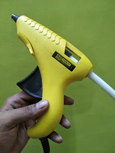 Glue gun used