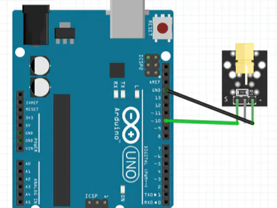 Project 007: Arduino KY-008 Laser Module Project - Hackster.io