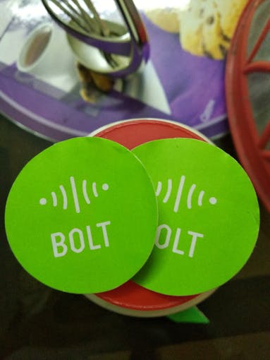 Bolt stickers