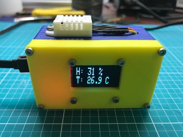thermostat with DHT22