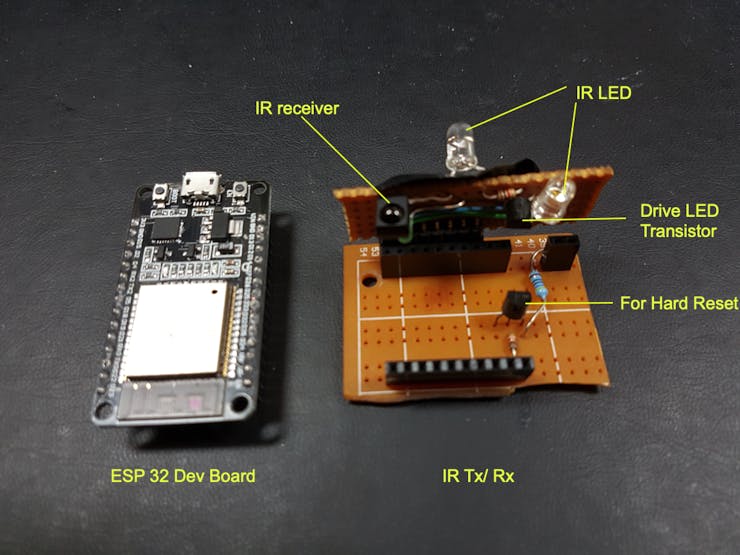 Circuit Assembly on prototype PCB