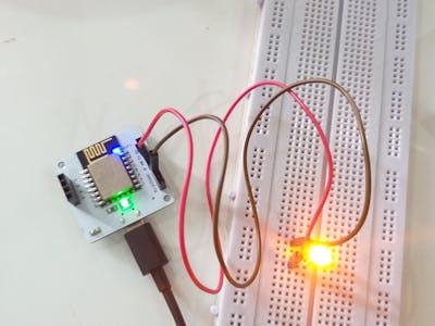 Control LED Using Internet