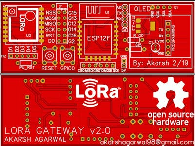 LoRa-Gateway-Single-Channel-PCB