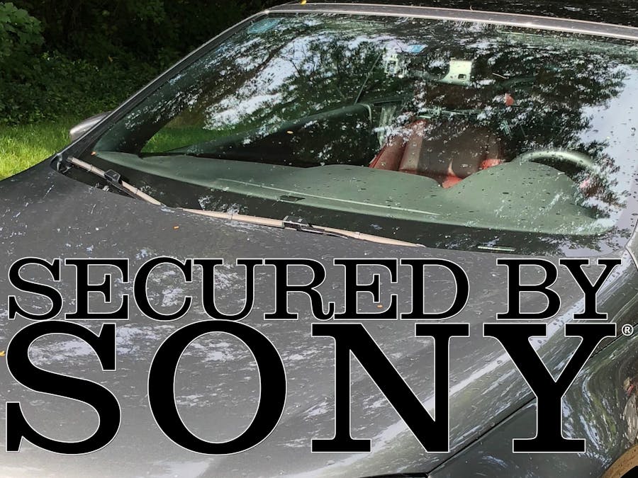 "Secured by SONY®" How-To BYO Vehicle Security System