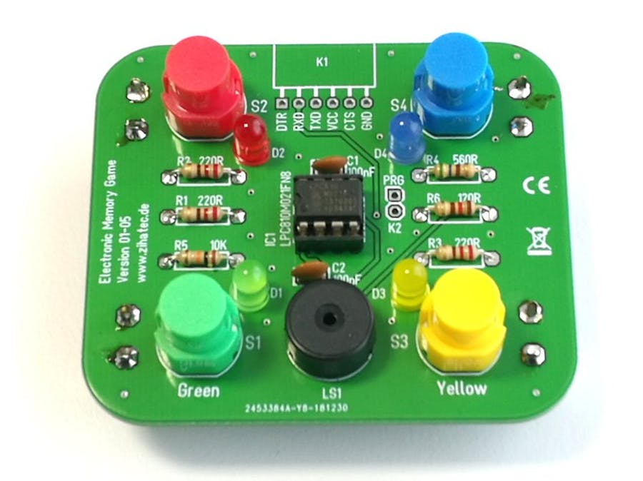 Simon Says Game with NXP LPC810