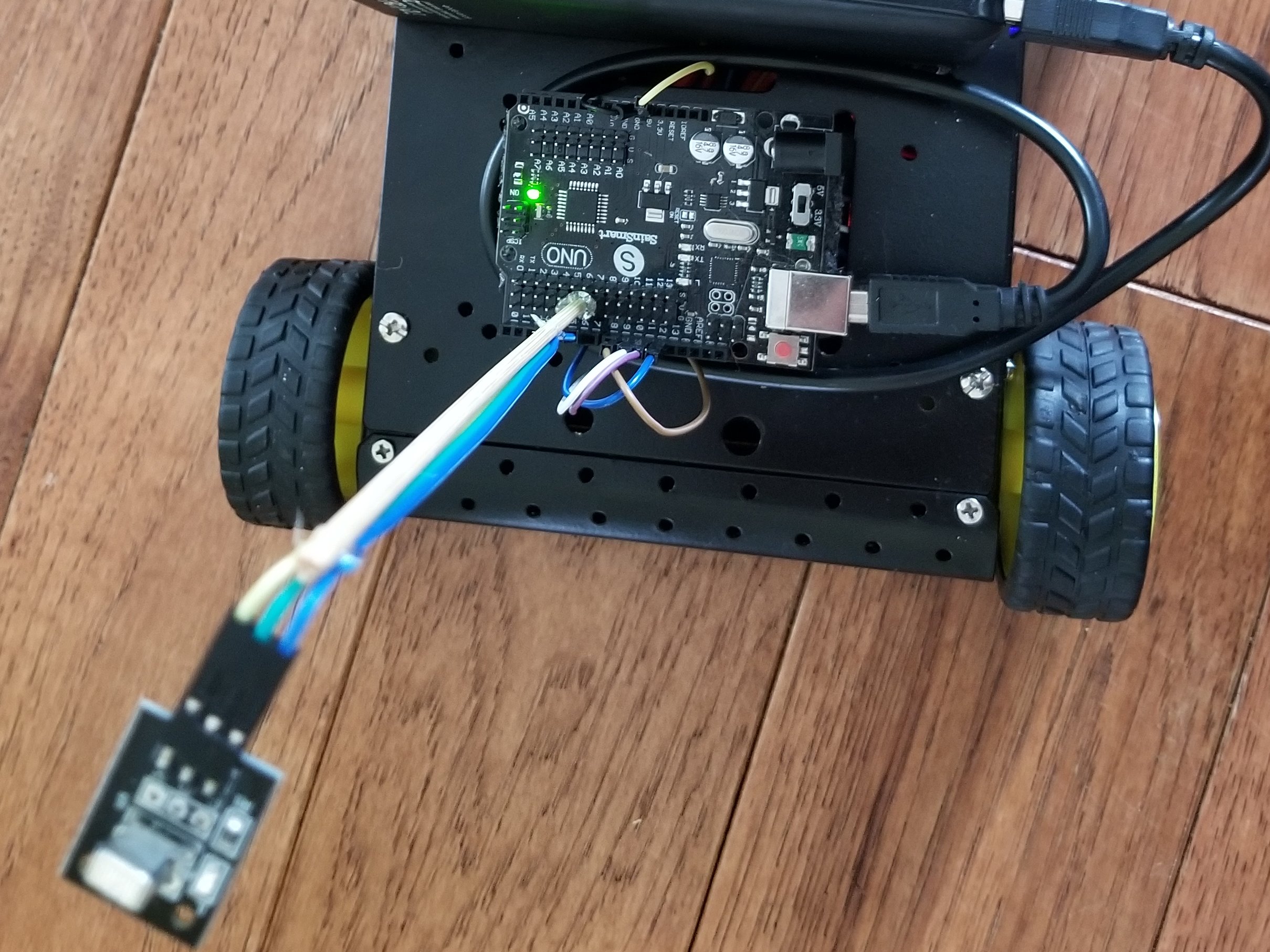 arduino code for remote control car