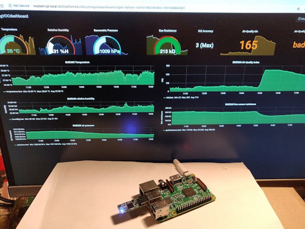 pi air quality sensor raspberry Air  Hackster.io Monitor Quality Indoor