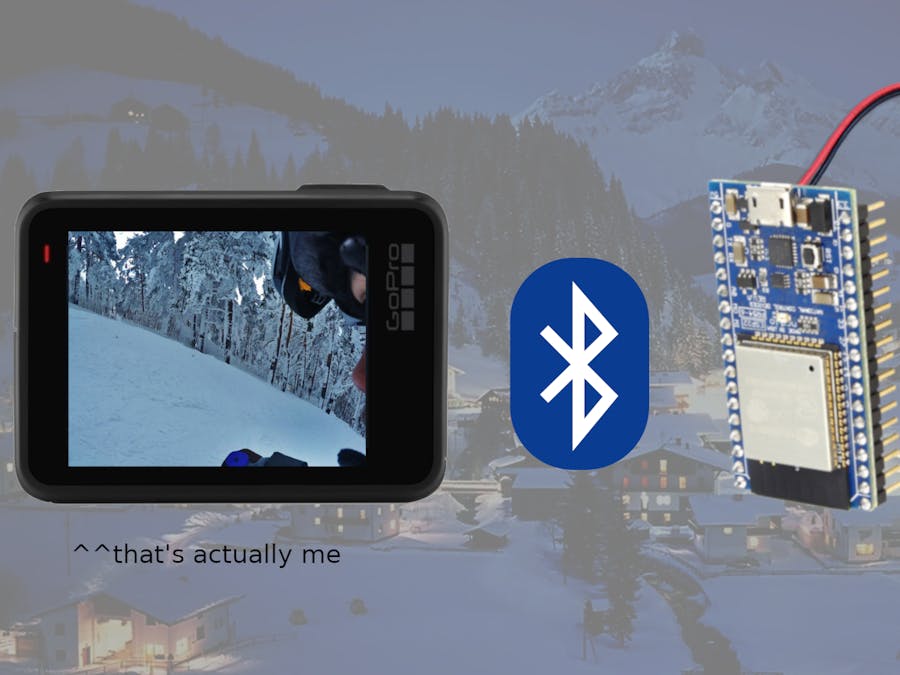 Using an ESP32 and BLE Magic to Avoid Losing Your GoPro