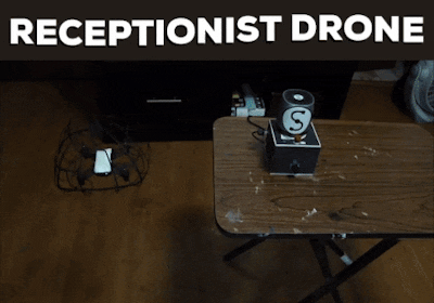 Receptionist Drone with CV