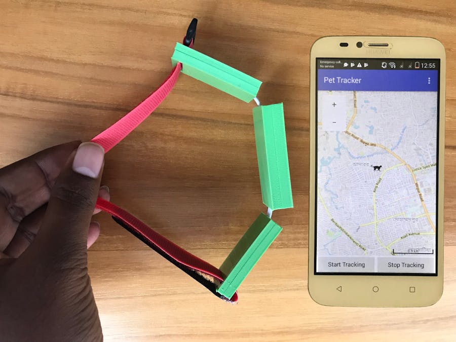 Pet Locator Powered by Spresense GPS