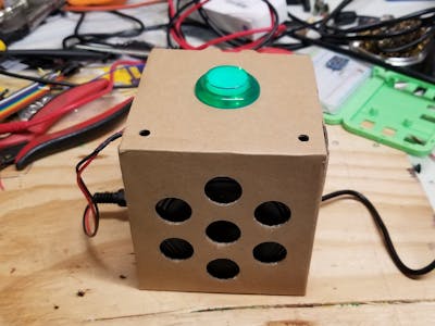 Magic 8-Ball Inspired Answer Box