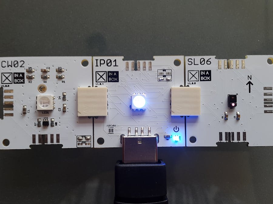 Remote Gesture Sensing with XinaBox CW02-SL06 and Ubidots