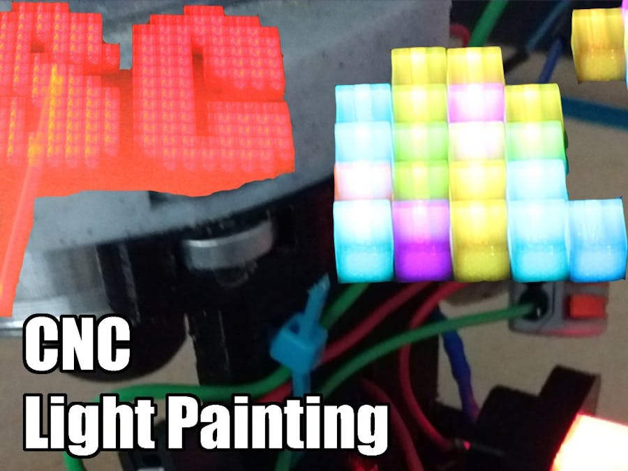 CNC Light Painting