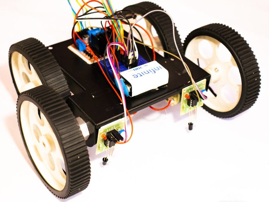 Line Follower Without Micro Controller - No Coding