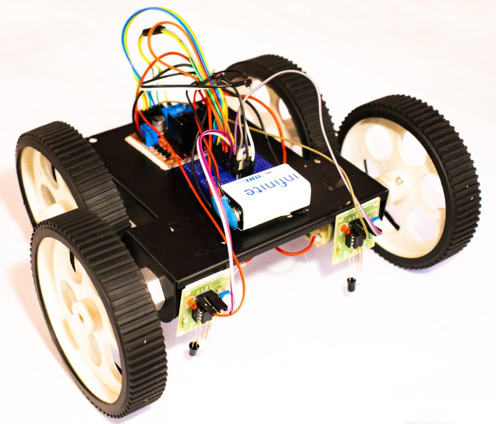 Line Follower Without Micro Controller No Coding Arduino