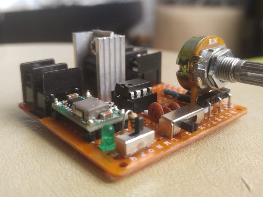PWM Controller Using 555 Timer