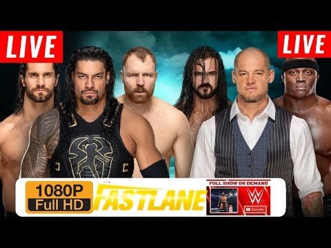 Wwe fastlane 2019 live sale stream online