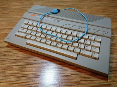 Atari 65XE becomes modern keyboard