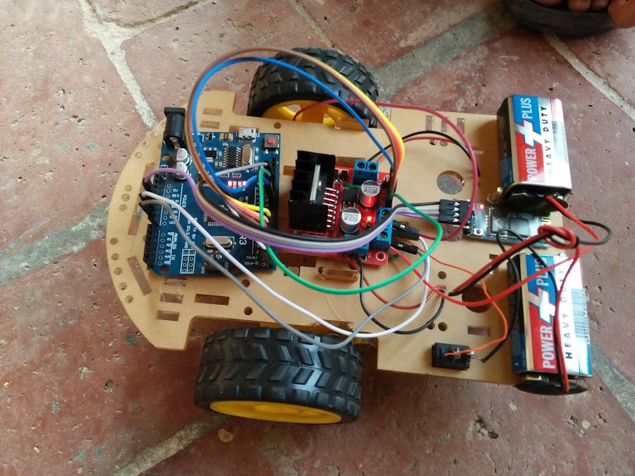 Smartphone Controlled Robotic Car