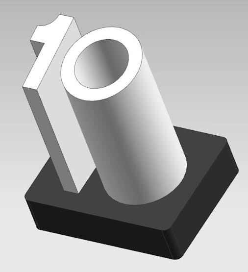 Seeed10 Trophy 3d design