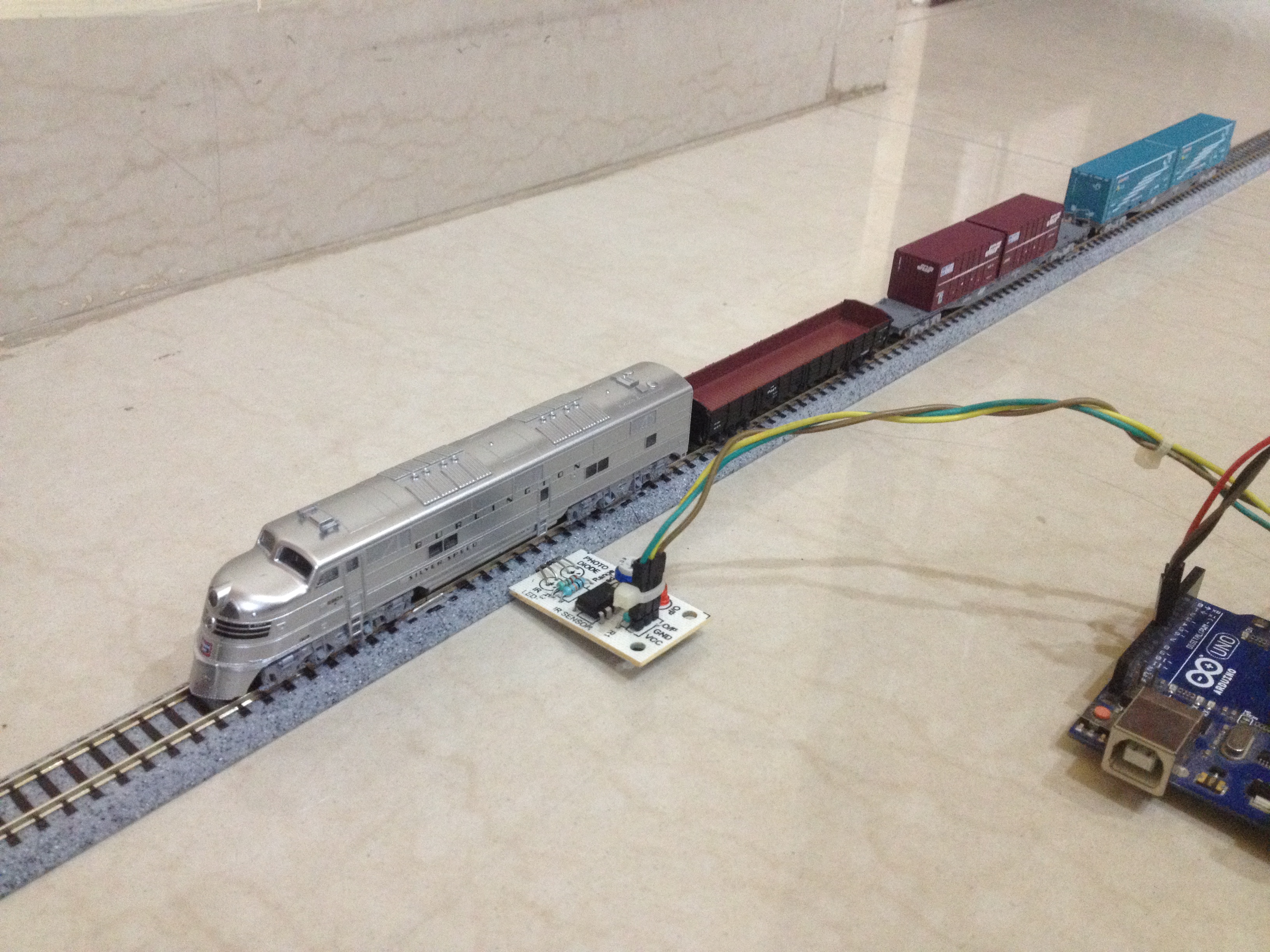 Simple Automated Model Railway Layout | Arduino Controlled - Arduino ...