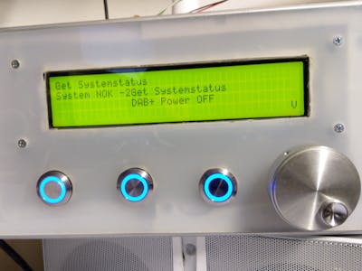 DAB+ with Arduino UNO and Large Screen
