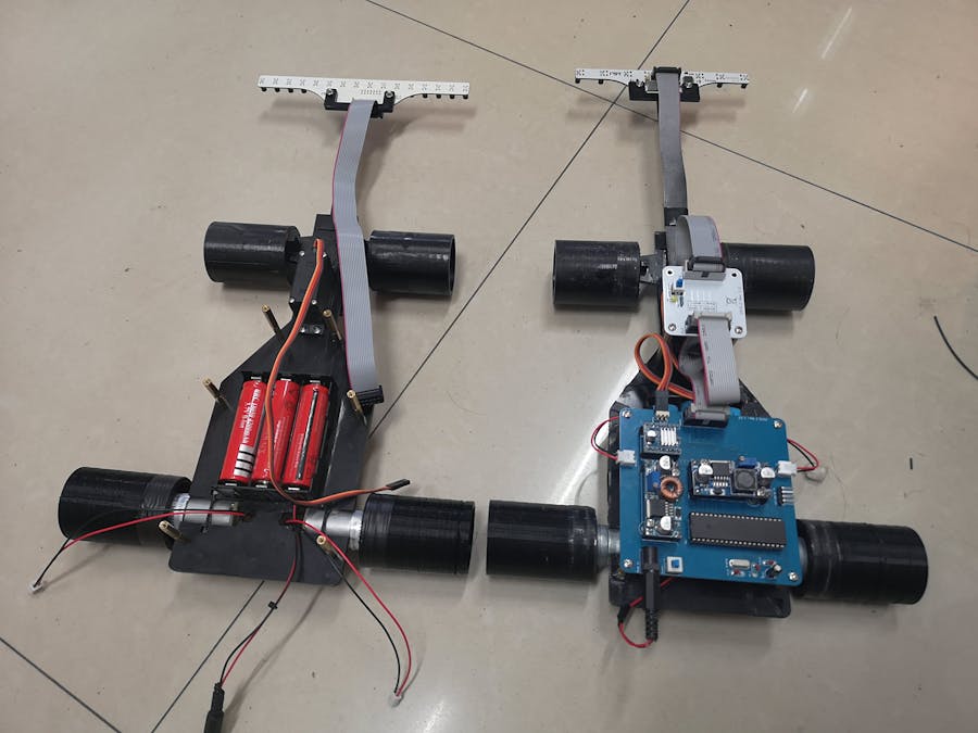 PID Line Following Smart Vehicle
