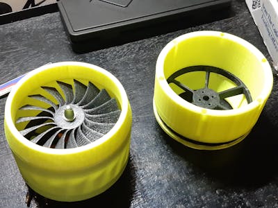 3D-Printed Jet Turbine