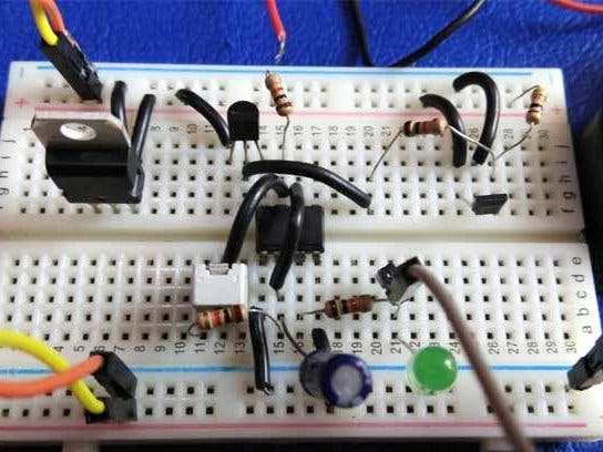 Door Alarm Using Magnetic Hall Sensor