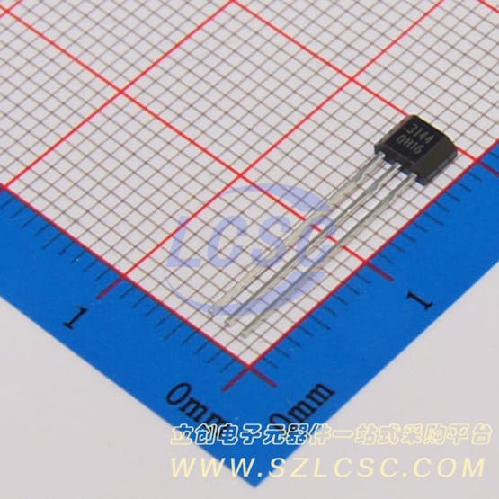 Hall effect sensor OH3144 (front) Hall effect sensor OH3144 (front)