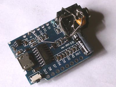 Audio Hacking on the ESP8266