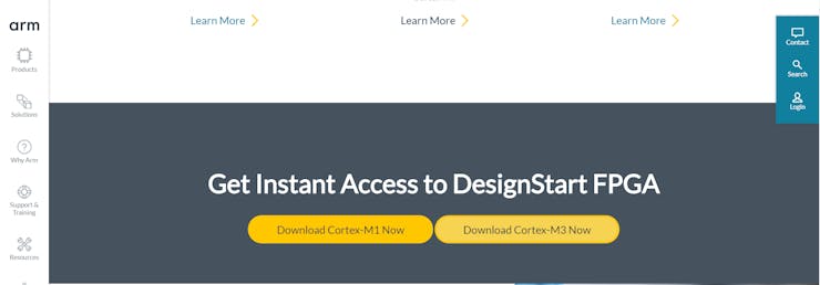DesignStart FPGA download
