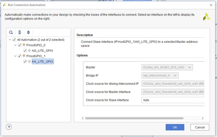 Connection Automation Options