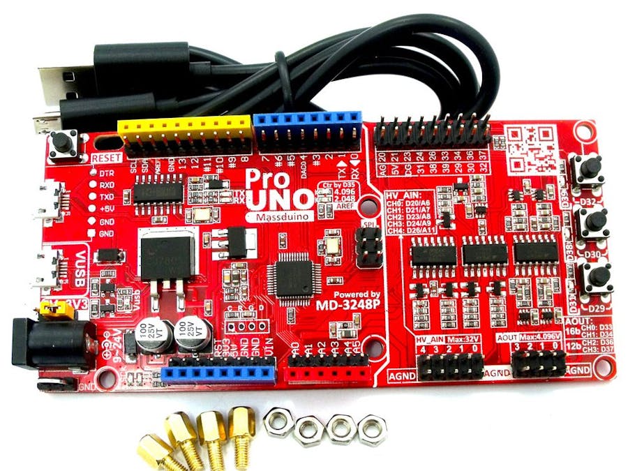 Enhanced Development Board Compatible with Arduino UNO