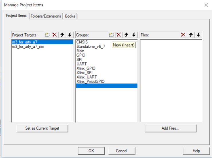 Creating a new group
