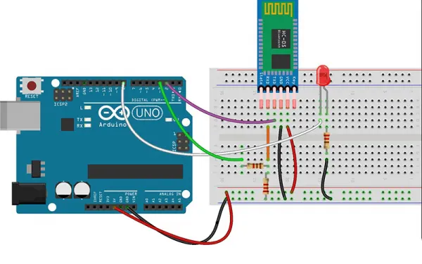 Getting Started With HC 05 Bluetooth Module Arduino Hackster Io